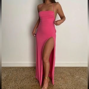 Formal Hot Pink Dress